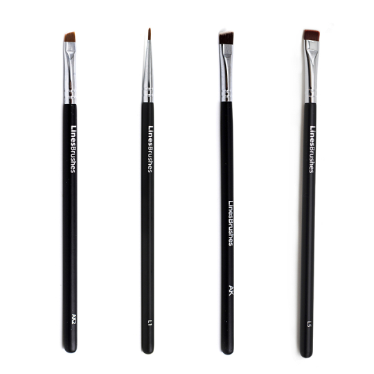 Eyeliner brush set 4/1